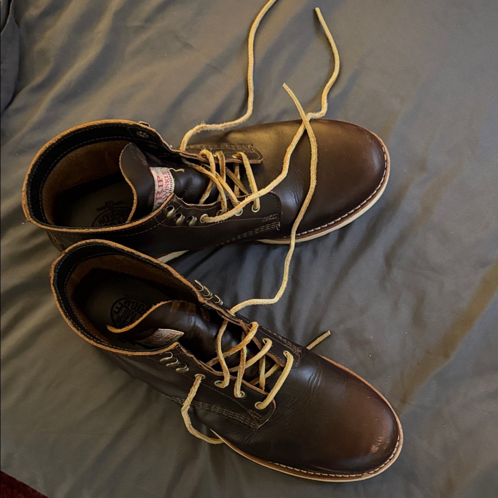 Wolverine Dark Brown Leather Boots